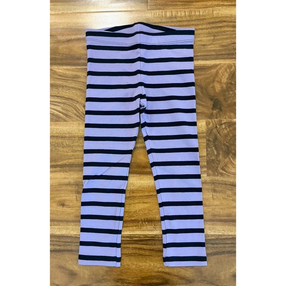 NWOT Primary Leggings, Iris/Navy Stripes, Size 4T